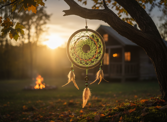 ✨ Atrapasueños Verde Brillante