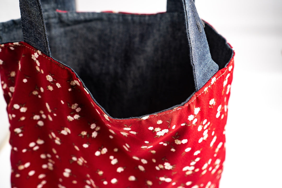 Bolso Doble Estilo Vino