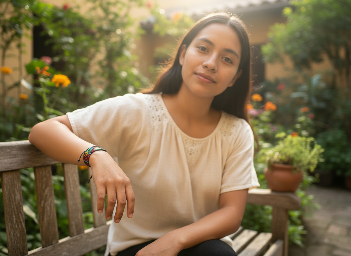 Brazalete Guacamayo rojo