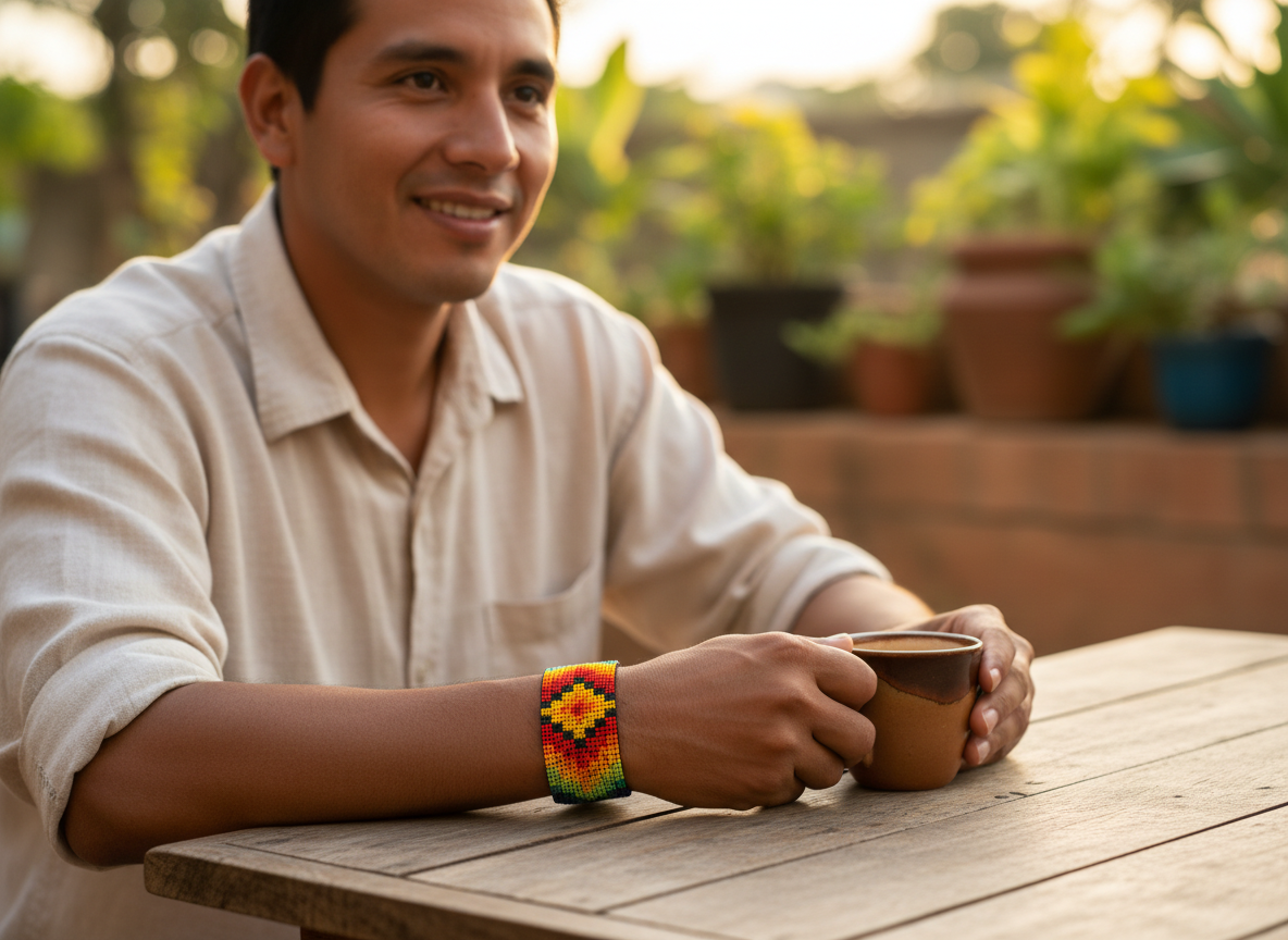 Brazalete cruz Andina