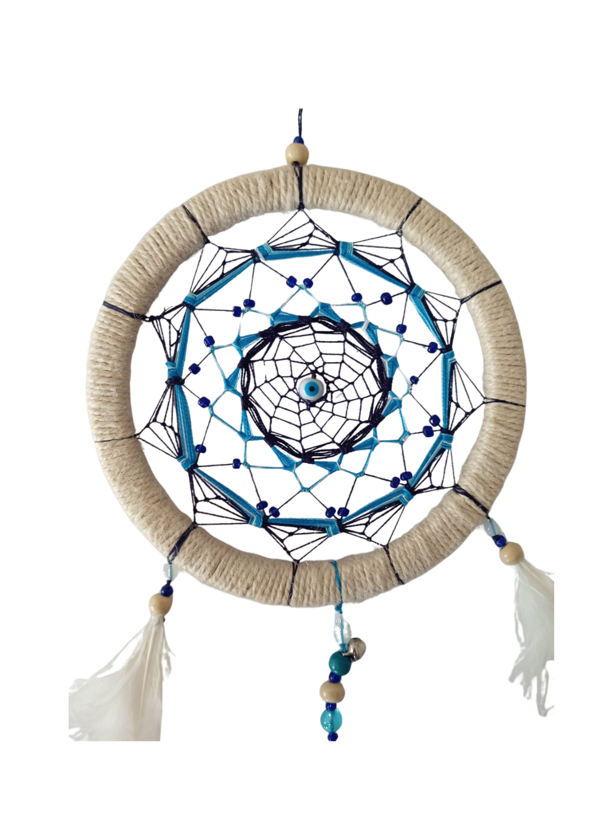 Atrapasueños Ojo Turco Azul