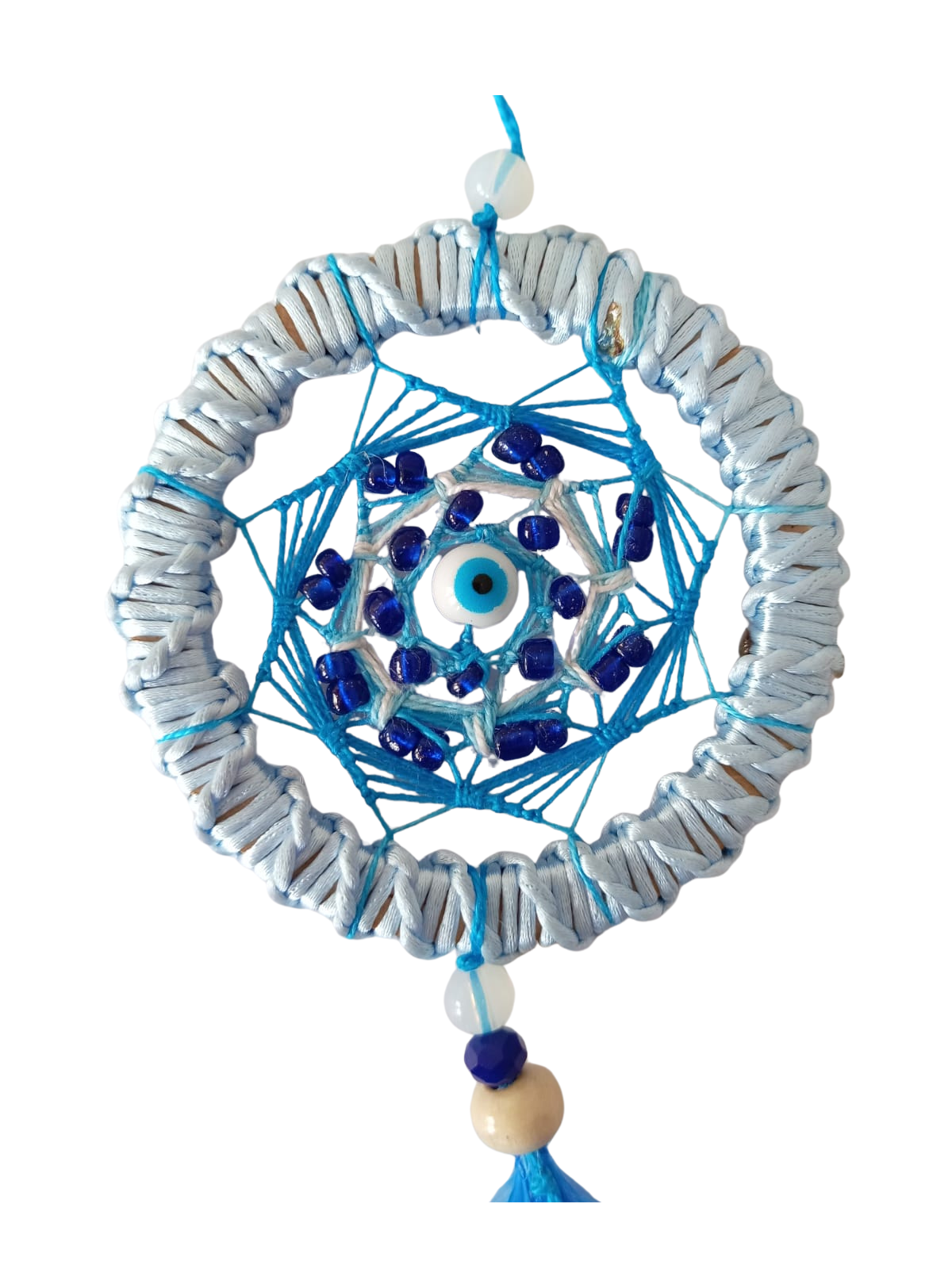 Atrapasueños Ojo Turco Celeste