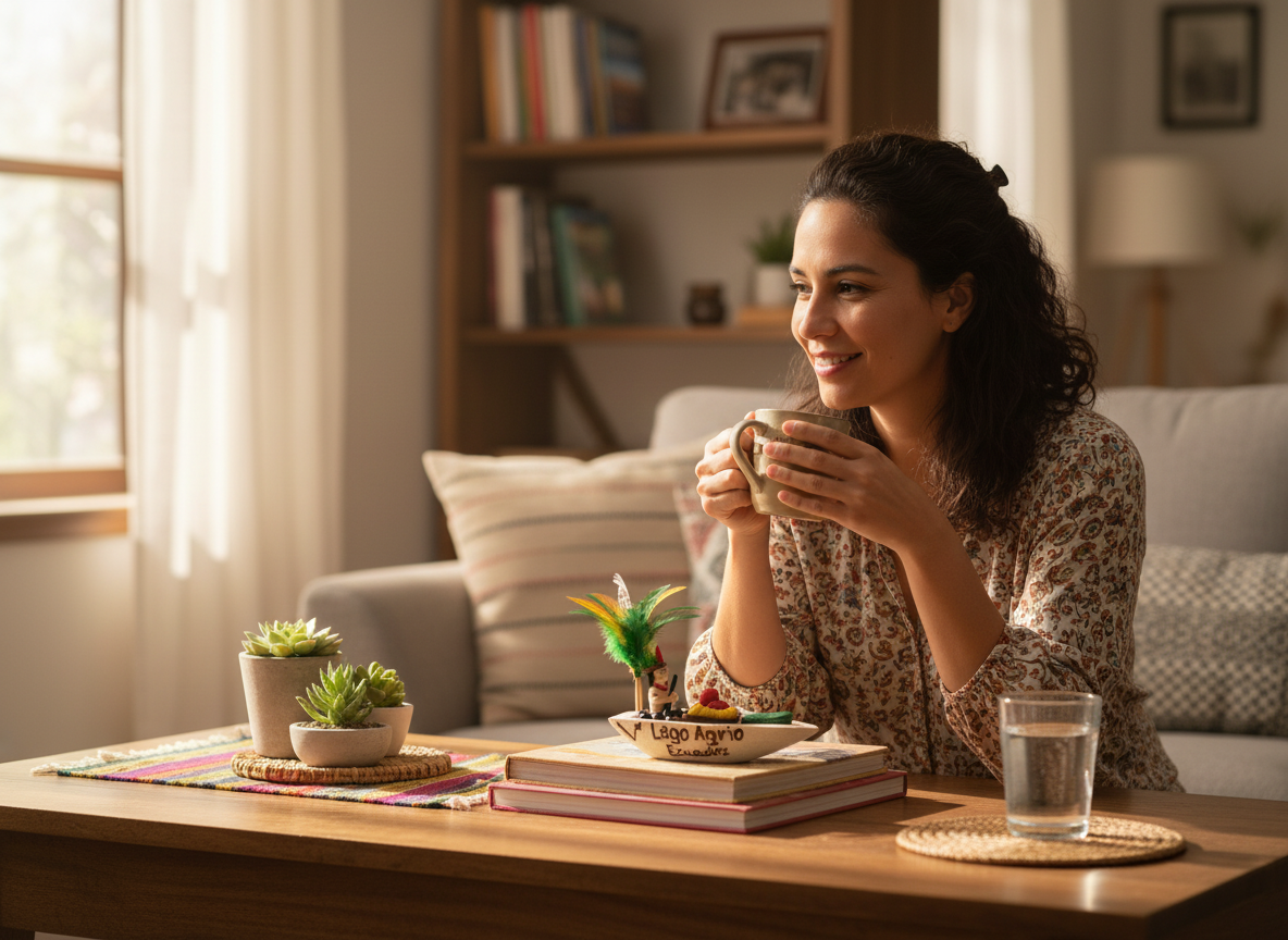 Canoa Amazónica mediana decoración