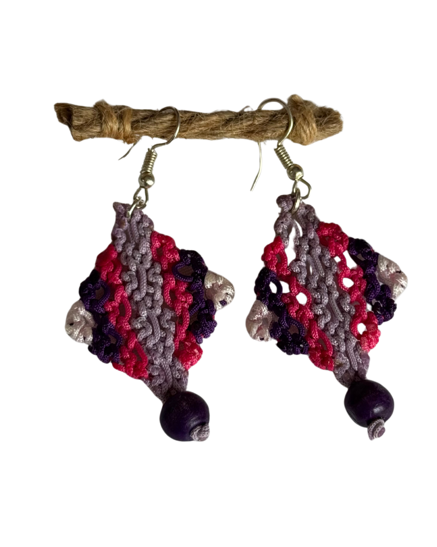 Aretes "Rosa Místico"