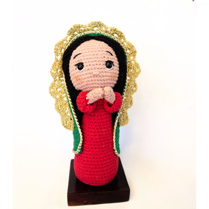 Amigurumi Virgen de Guadalupe