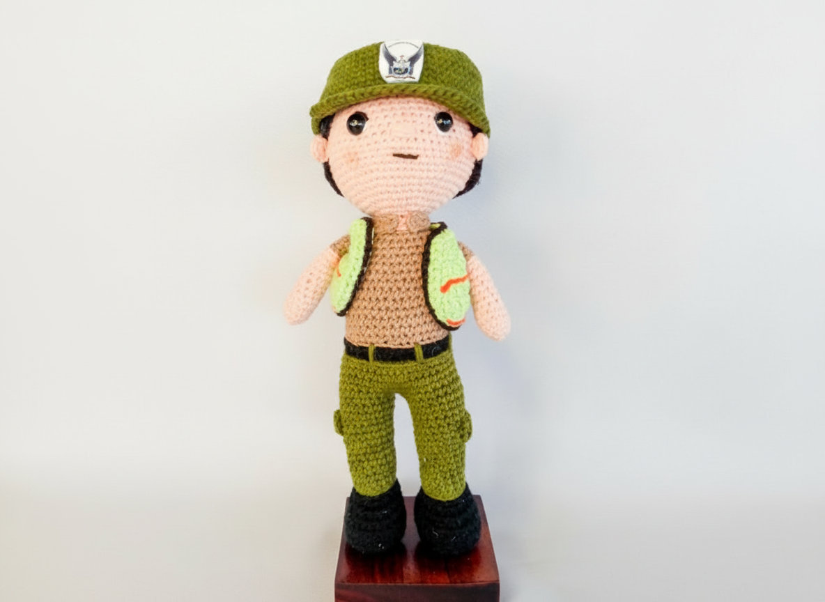 Amigurumi Policía Alejandro