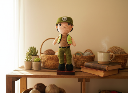 Amigurumi Policía Alejandro