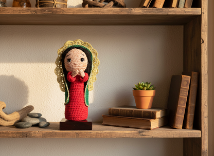 Amigurumi Virgen de Guadalupe