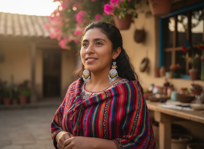 Arete blanca encantada