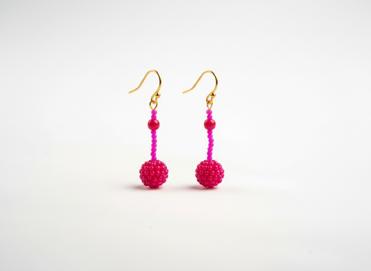 Arete Fucsia Pop