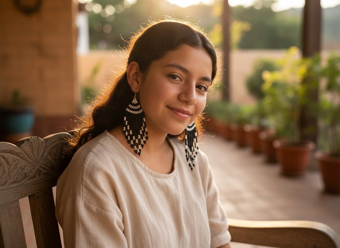 Aretes Elegancia Bicolor
