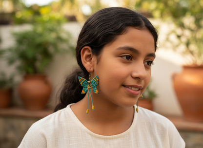 Aretes Mariposa