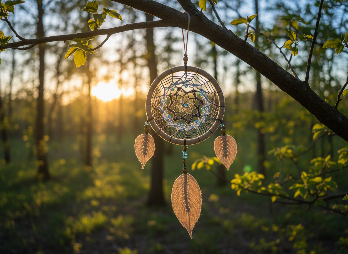 ✨ Atrapasueños Azul y Celeste