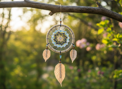 ✨ Atrapasueños Azul y Celeste