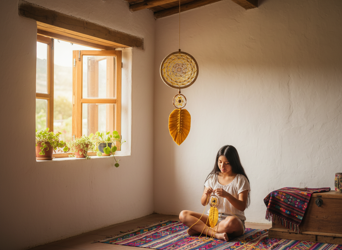 Atrapasueños salida del sol