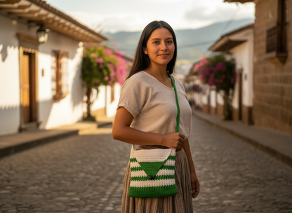 👜 Bolso Verde Horizonte