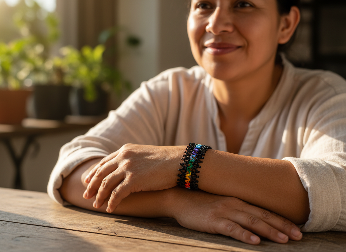 Brazalete Arcoíris Nocturno