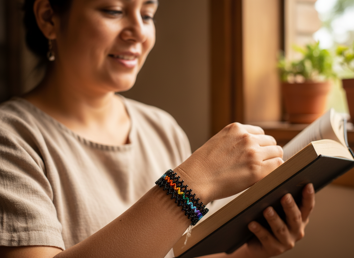 Brazalete Arcoíris Nocturno