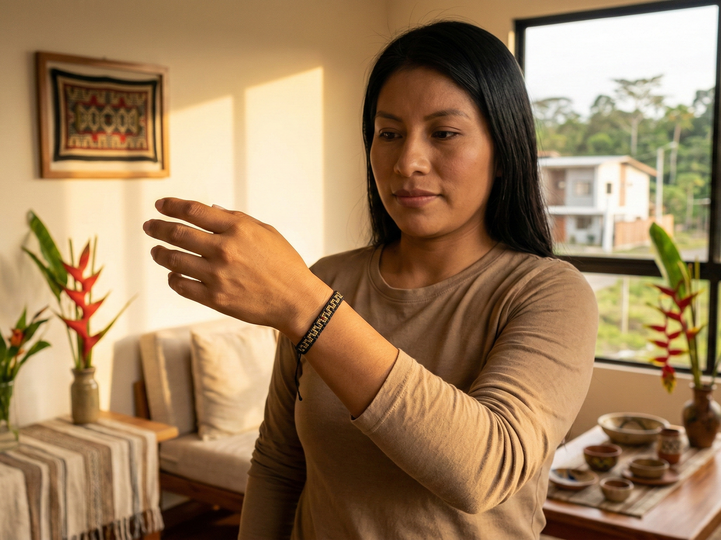Brazalete Brillo Cuadrado