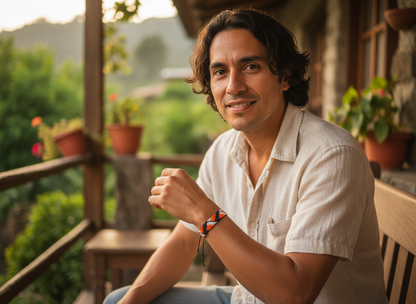 Brazalete “Geometría Amazónica”