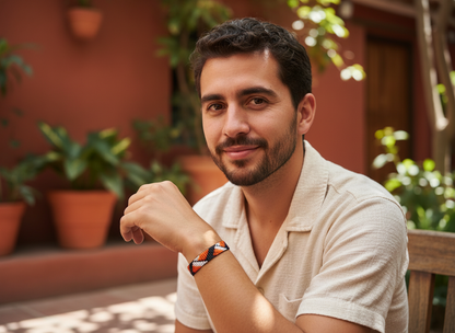 Brazalete “Geometría Amazónica”