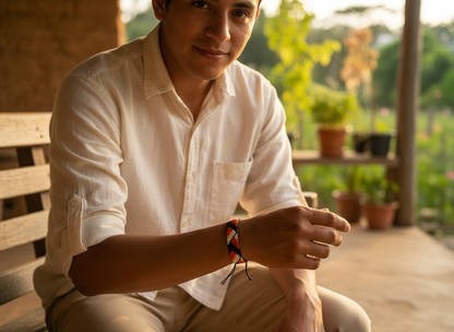 Brazalete “Geometría Amazónica”