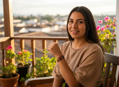 Brazalete Guacamayo rojo