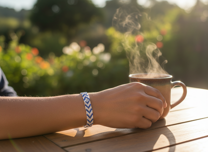 Brazalete Triángulos Entrelazados