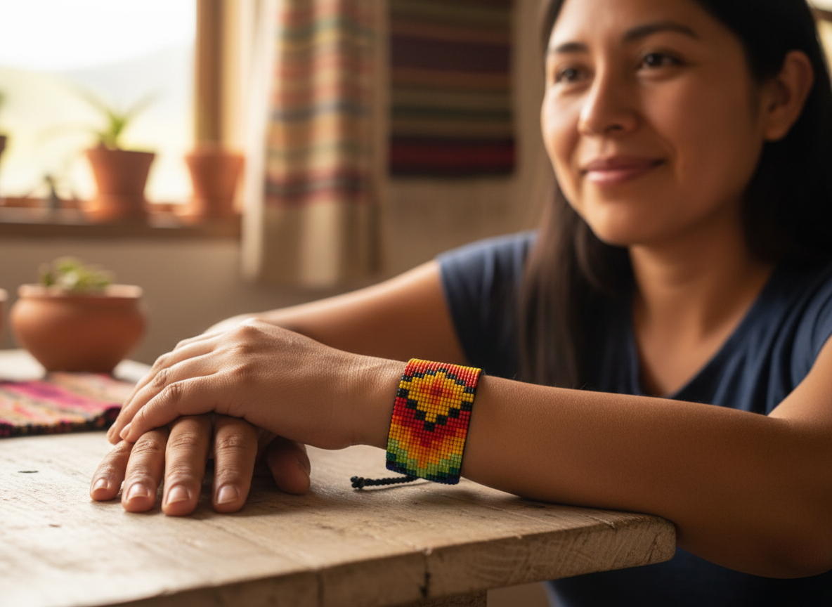 Brazalete cruz Andina