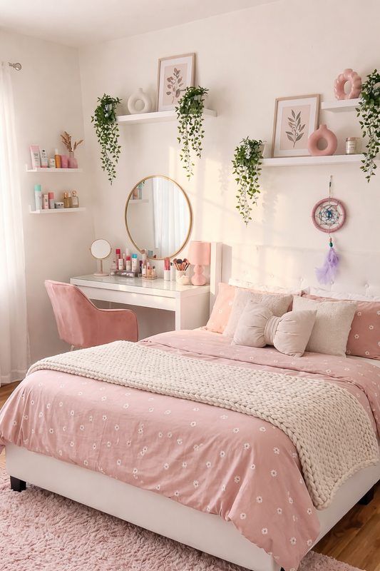 Atrapasuelo ojo Turco Rosa