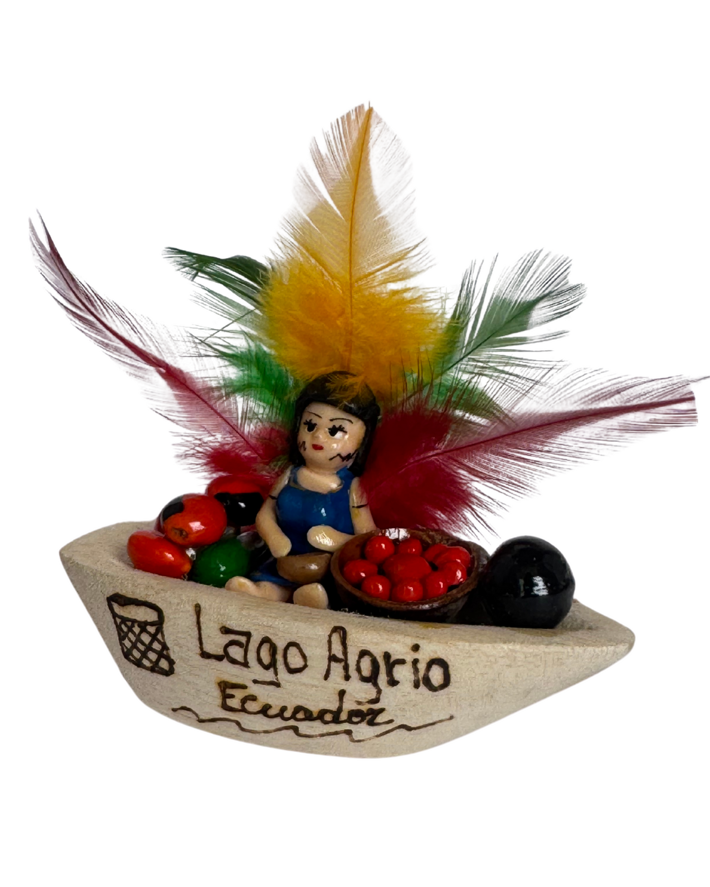 Canoa Amazónica Imán