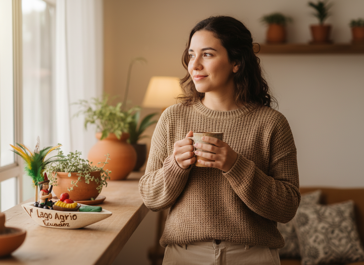 Canoa Amazónica mediana decoración