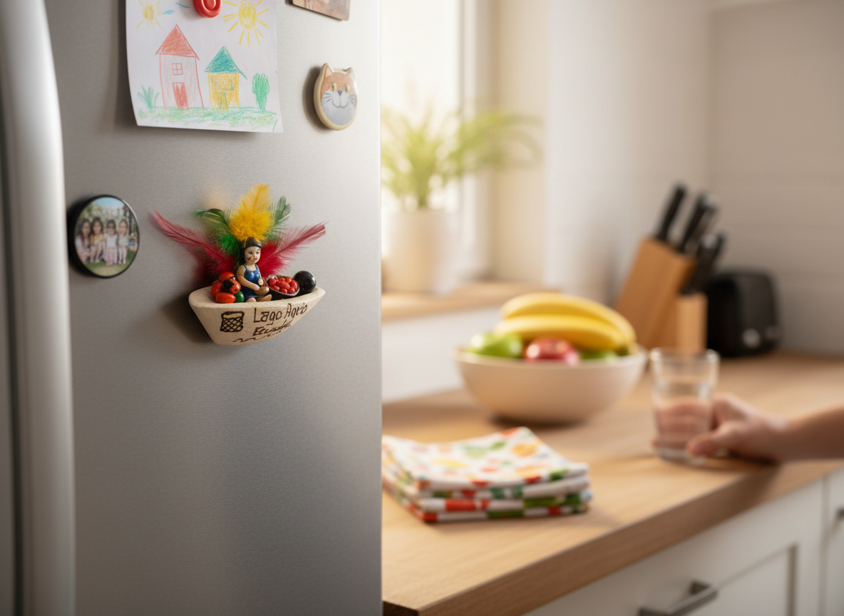 Canoa Amazónica Imán