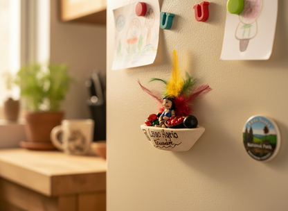 Canoa Amazónica Imán