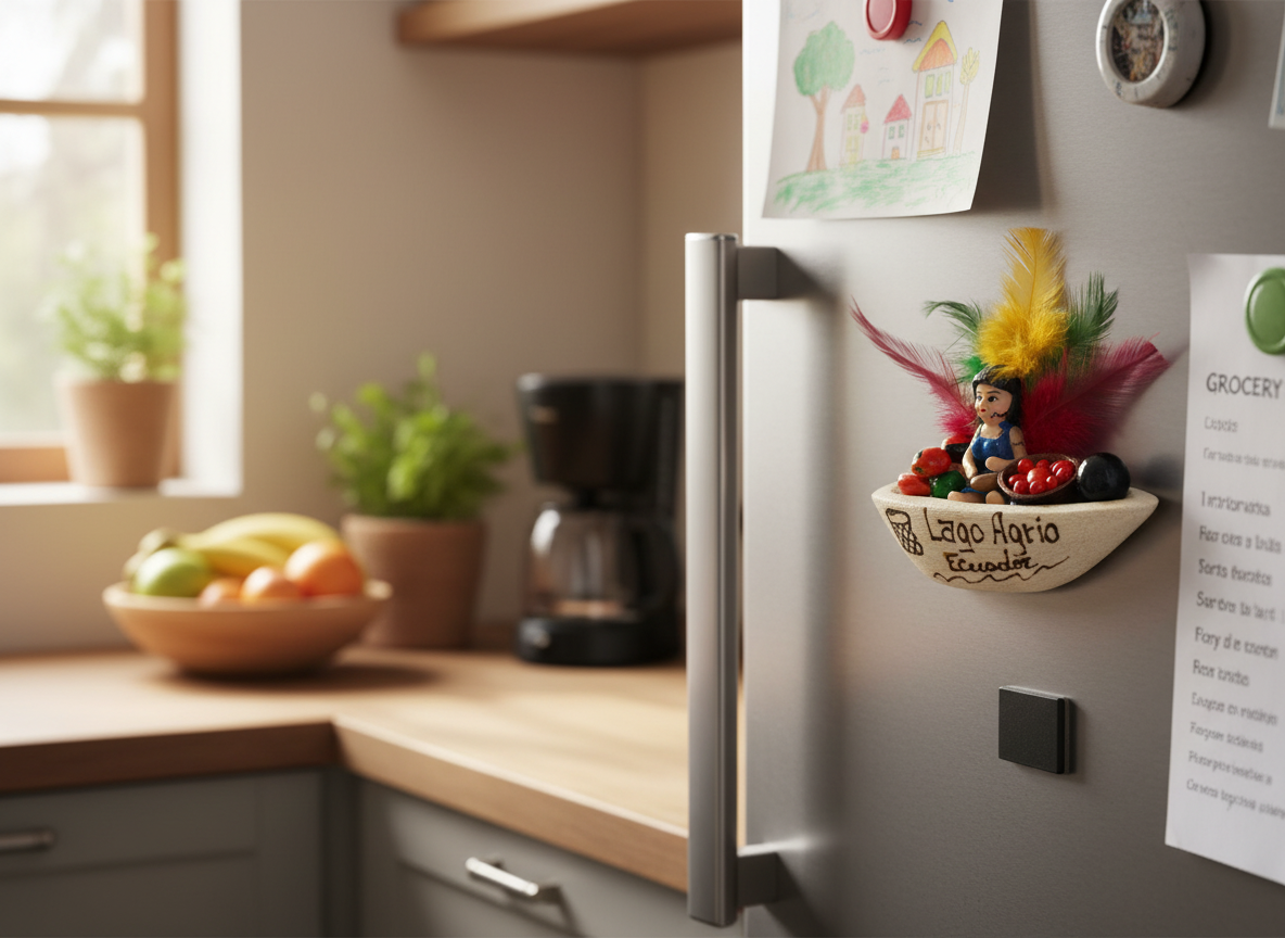 Canoa Amazónica Imán