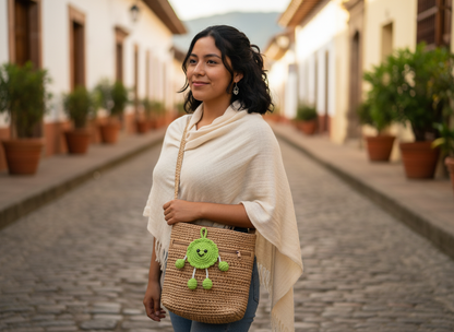 Colgante Daysi Verde agua