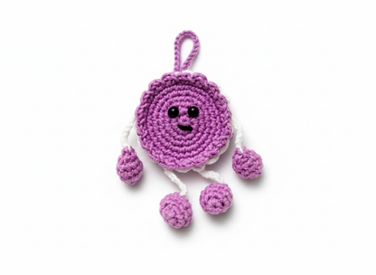 Colgante Daysi Morado