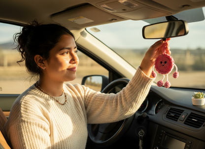 Colgante Daysi Rosado