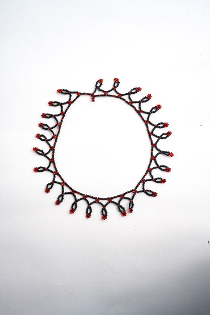 Collar Rojo Impresionante