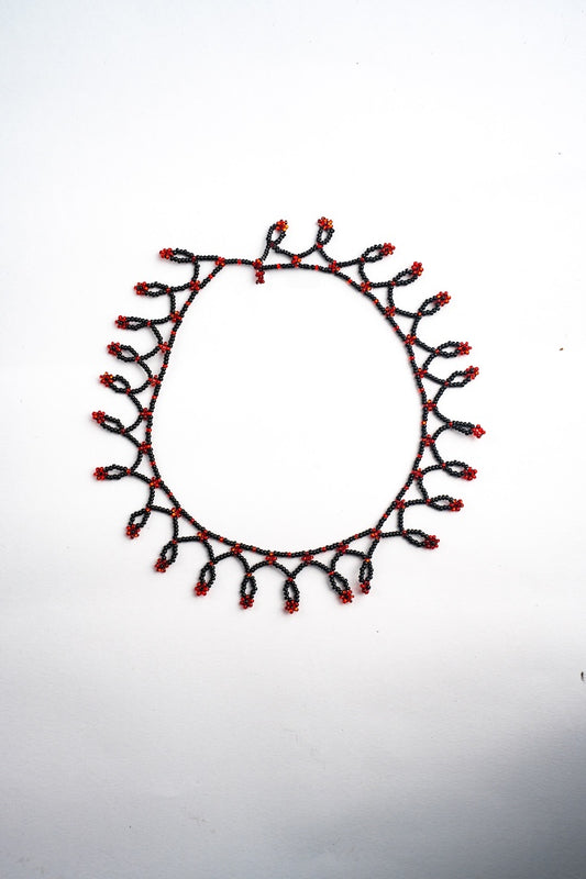 Collar Rojo Impresionante