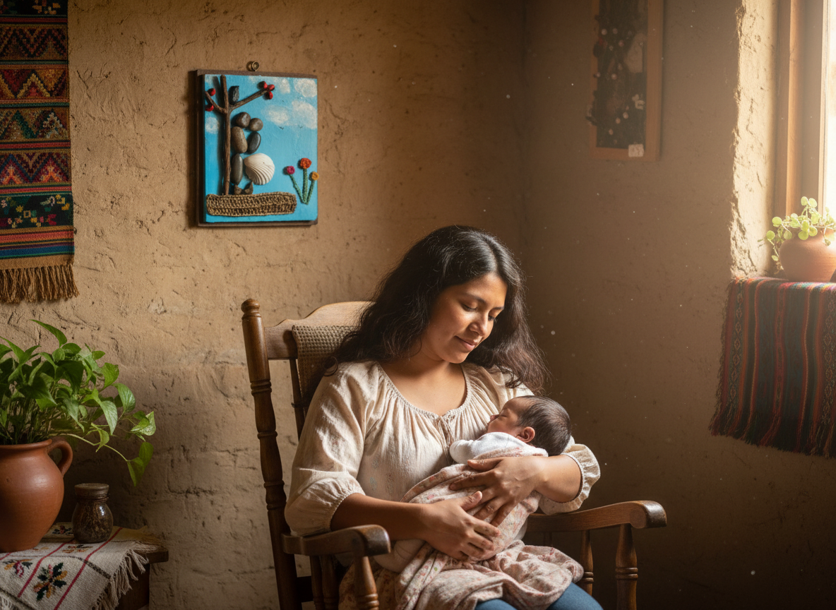 Cuadro Bajo el Cielo Azul