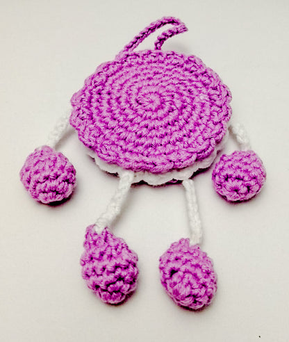 Colgante Daysi Morado