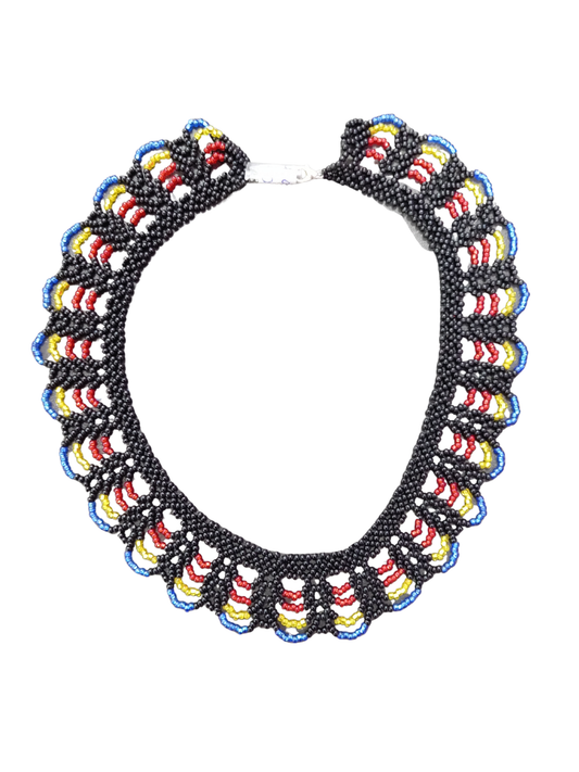 Gargantillas  "Arcoiris negro"