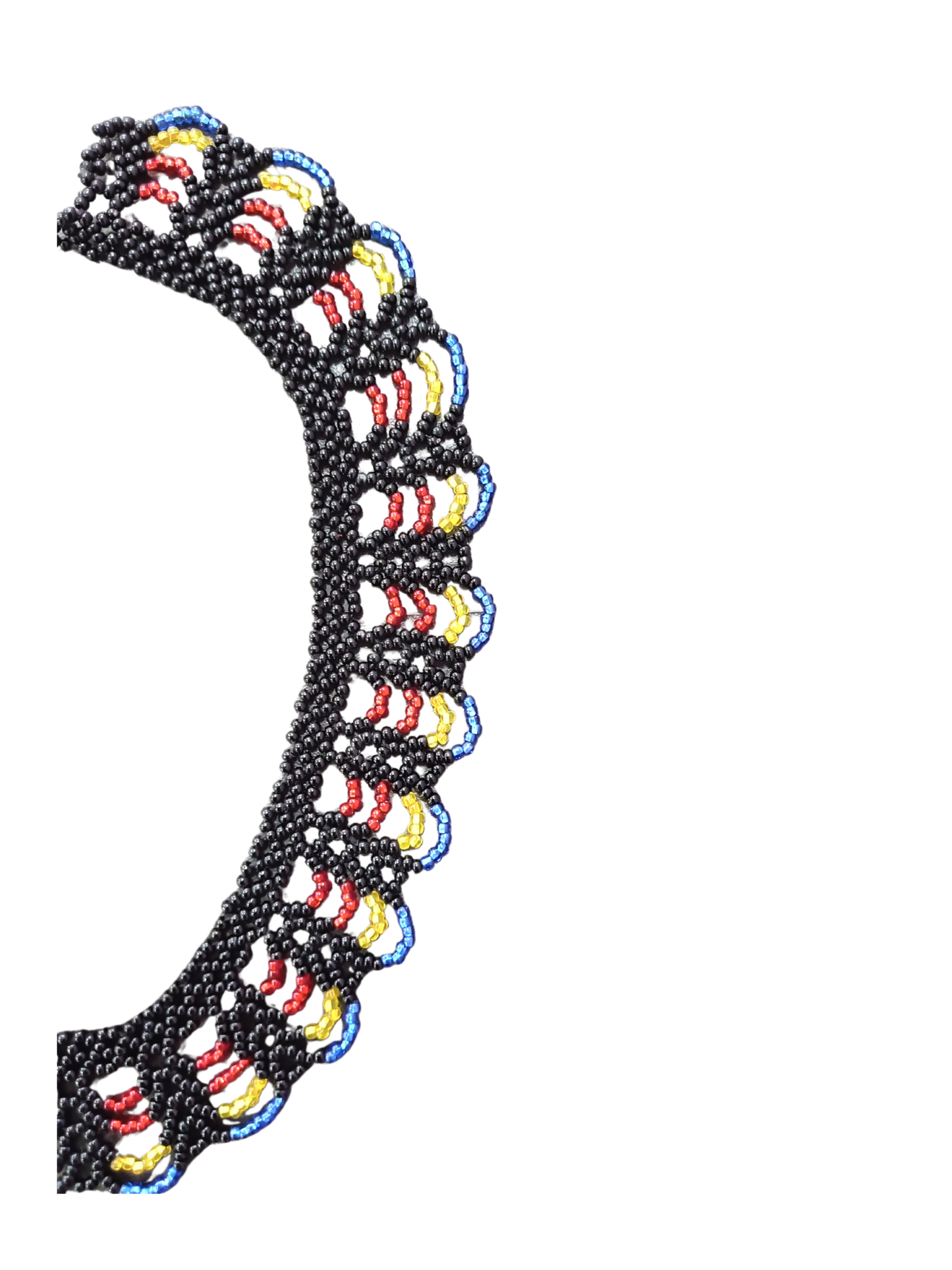 Gargantillas  "Arcoiris negro"