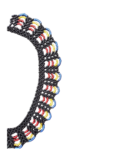 Gargantillas  "Arcoiris negro"