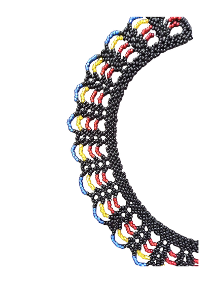 Gargantillas  "Arcoiris negro"