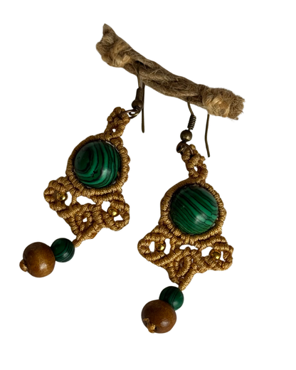 Aretes "Esencia Esmeralda"