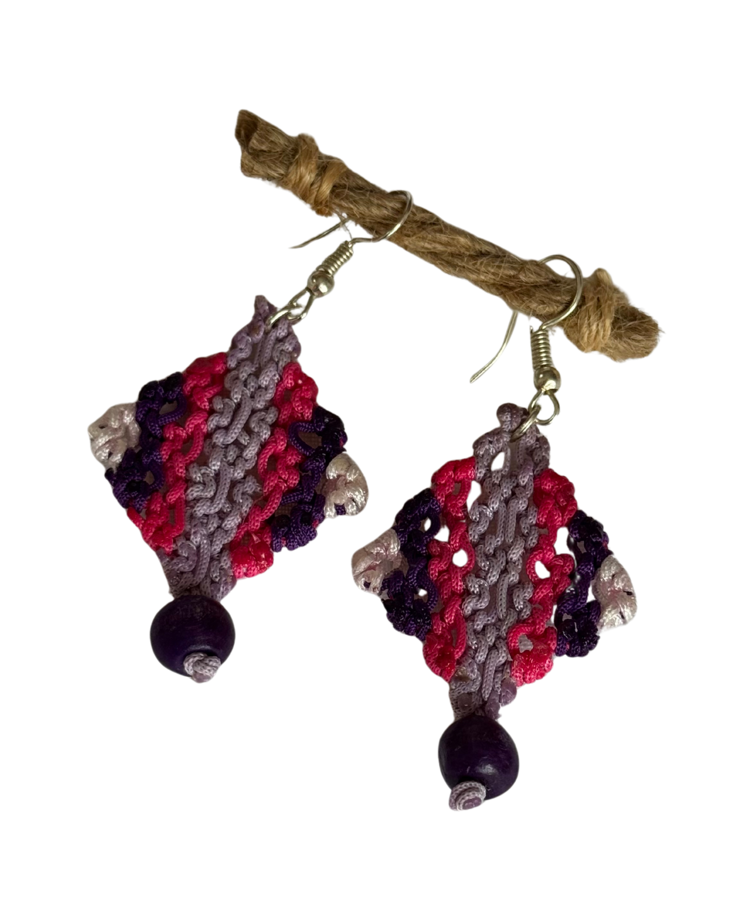 Aretes "Rosa Místico"