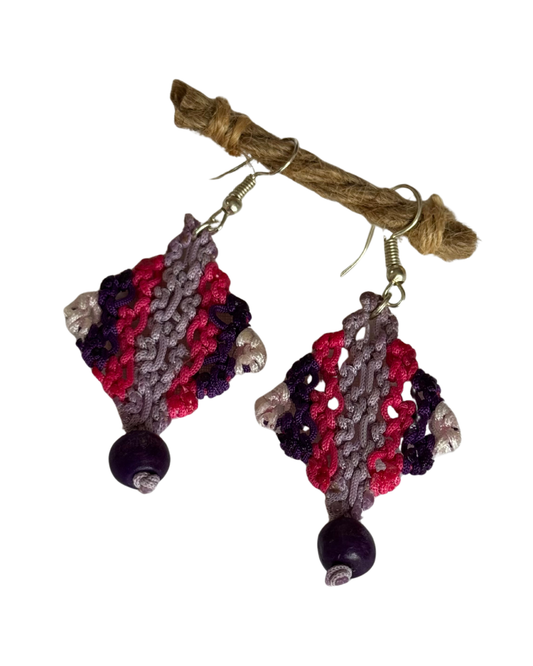 Aretes "Rosa Místico"