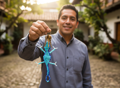 Llavero Gecko Azulito